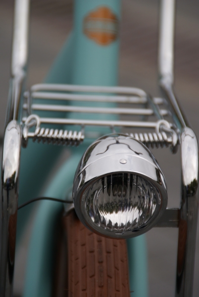 front carrier Steco Chrome narrow